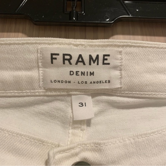 Frame Le High Flair Jean in white - Size 31 - Picture 6 of 7